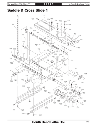 Part Diagram for SB1055F