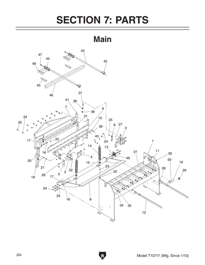Part Diagram for T10717