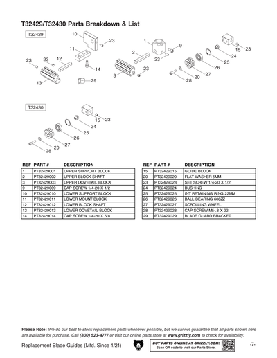 Part Diagram for T32417