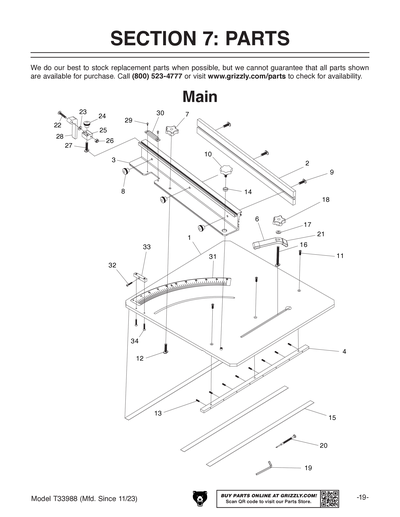 Part Diagram for T33988