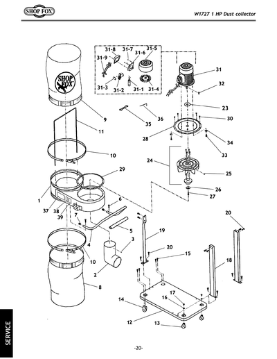 Part Diagram for W1727