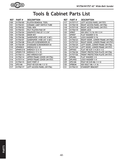 Part Diagram for W1756