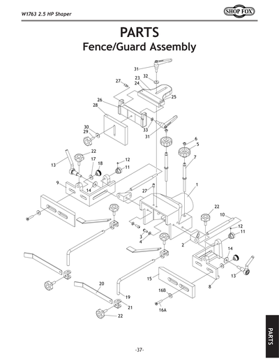Part Diagram for W1763