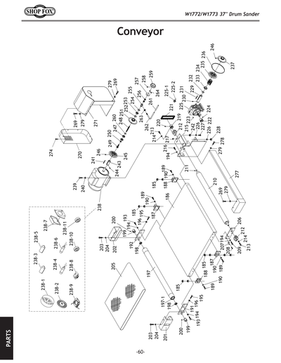 Parts for W1772 37