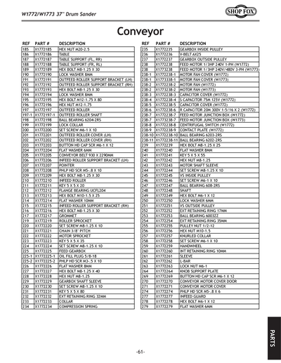 Part Diagram for W1773