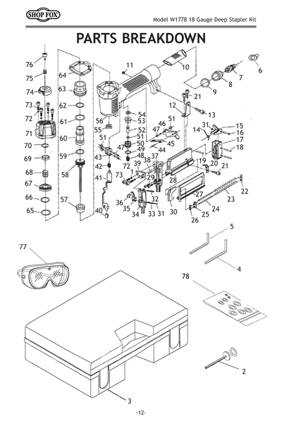Part Diagram for W1778