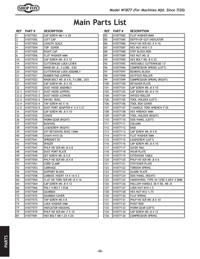 Part Diagram for W1877