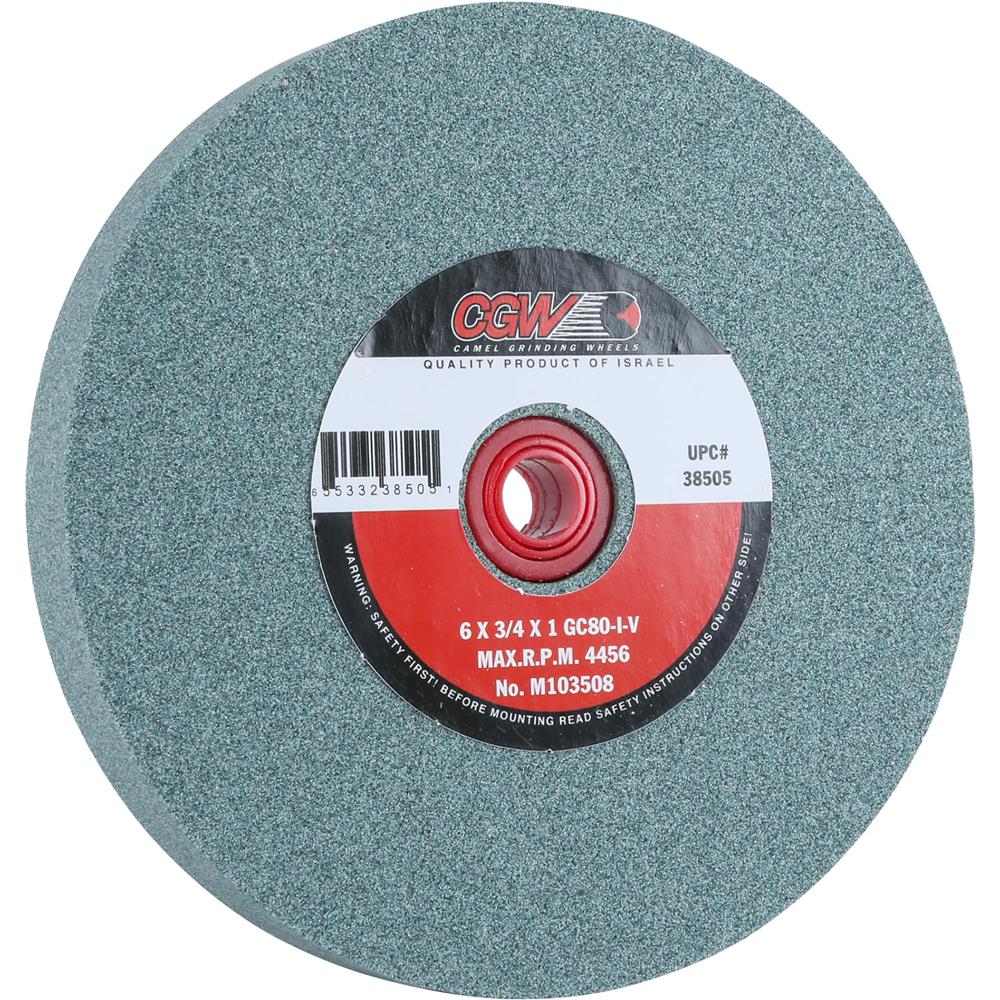 Camel Grinding Wheels G1986 S/C 6" x 3/4" x 1" Grinding Wheel, Type 1