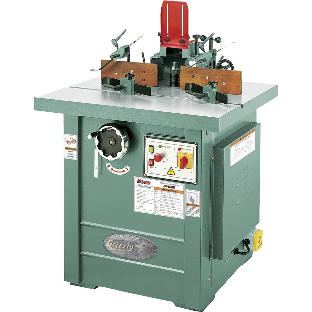 DJ PEPE GROOVIN' シリーズ全12巻セット Grizzly G5912Z - 5 HP Professional Spindle Shaper - Z Series