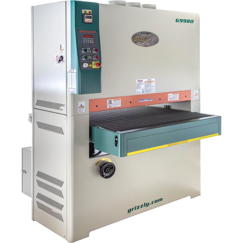 51 30 HP 3 Phase Wide Belt Sander Grizzly Industrial