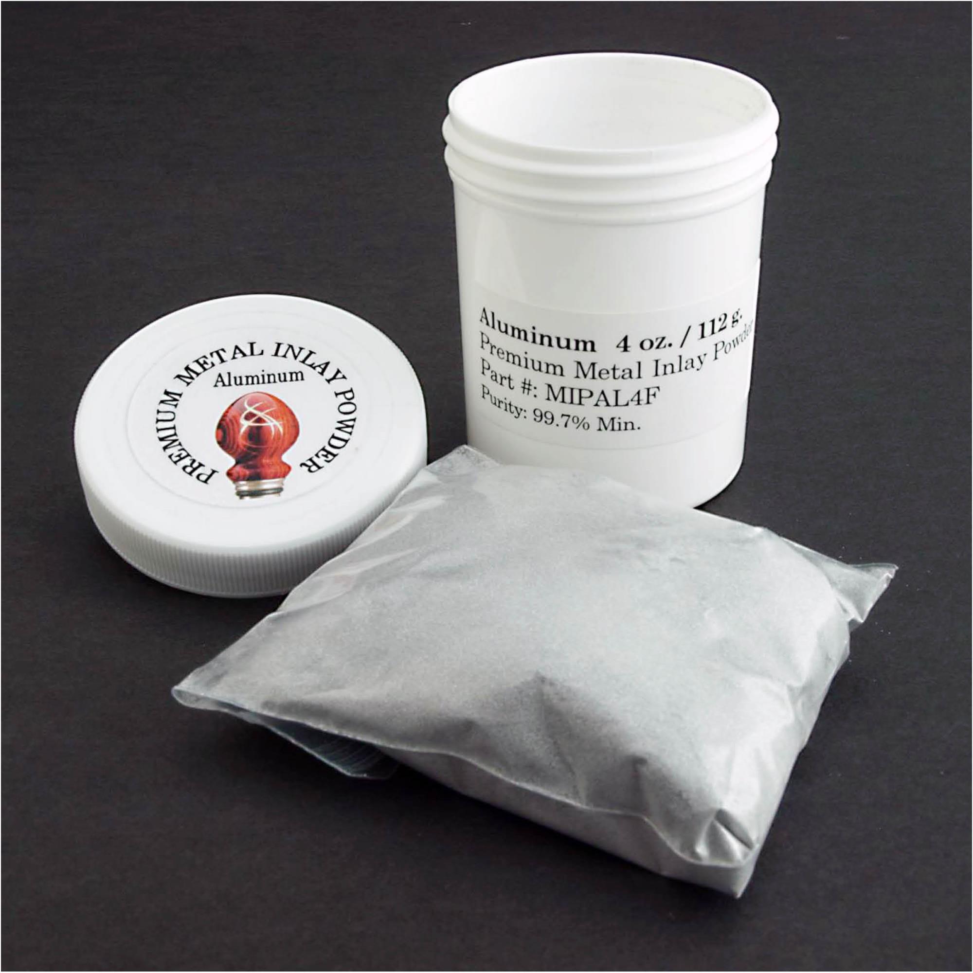Aluminum Premium Metal Powder Inlay, 4 oz. Grizzly Industrial