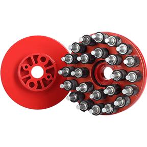 Grizzly T34049 - A/O Deburring Disc 155X2 for G0974, 80 Grit