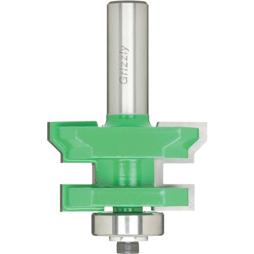 Image for Grizzly C1242 - Tongue and Groove V-Match Set, 1/2" Shank