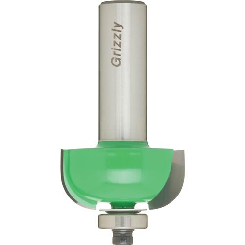 Image for Grizzly C1742 - Anti-Kickback Cove Bit, 1/2" Shank, 3/8" Radius