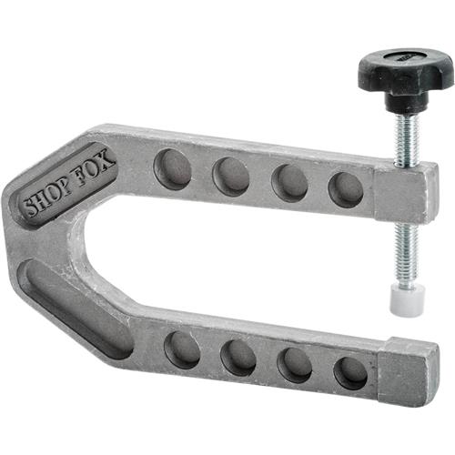 Shop Fox D2804 - Extra Deep Aluminum C-Clamp - Grizzly Industrial