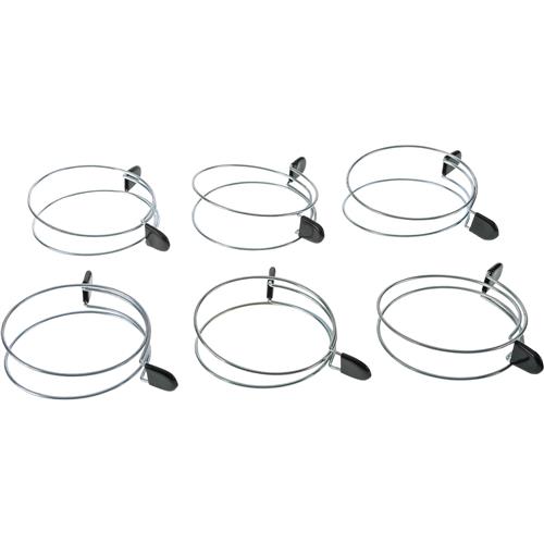 Image for Shop Fox D4571 - 6" Double-Loop Squeeze Hose Clamp, 6 Pk.