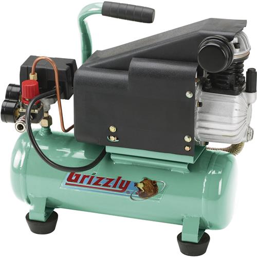 Image for Grizzly G0464 - 1.5-Gallon 1.5 HP Air Compressor