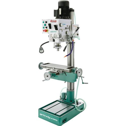 Image for Grizzly G0751 - 22" Heavy-Duty Gearhead Drill Press w/ Cross-Slide Table