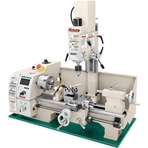 Image for Grizzly G0769 - 8" x 16" Variable-Speed Combination Lathe/Mill