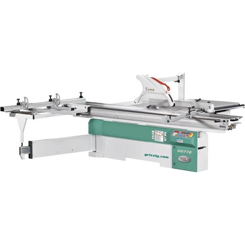 Image for Grizzly G0772 - 14" 10 HP 3-Phase Sliding Table Saw with 126" Cutting Capacity
