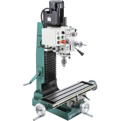 Image for Grizzly G0795 - 8" x 28" 1 HP HD Benchtop Mill/Drill