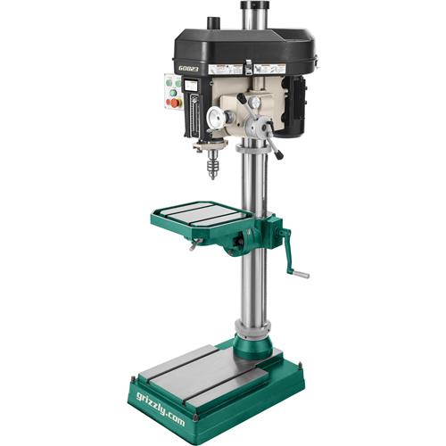 Image for Grizzly G0823 - 15" Drill Press w/ Auto Downfeed