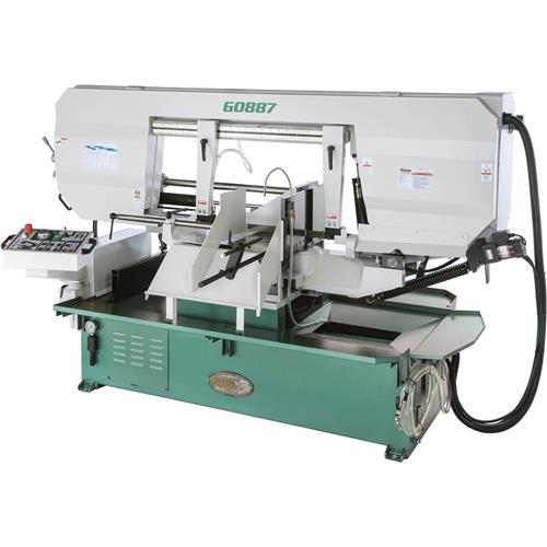 Image for Grizzly G0887 - 20" x 26" 5 HP Industrial Horizontal Mitering Metal Cutting Bandsaw