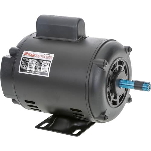 Image for Grizzly G2904 - Motor 3/4 HP Single-Phase 3450 RPM Open 110V/220V