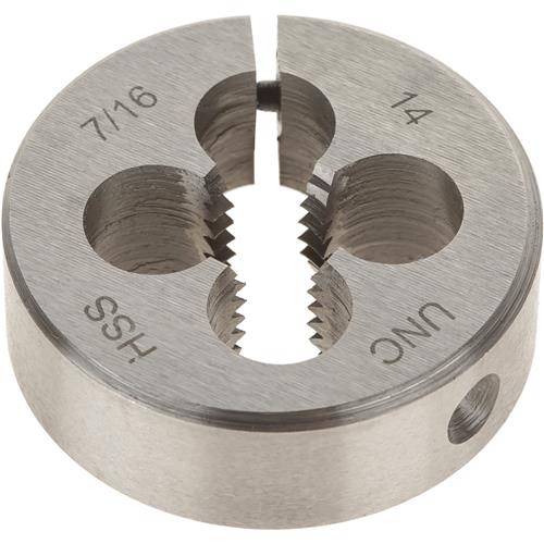 Image for Grizzly G6948 - HSS Round Adjustable Split Die - 7/16"-14 x 1-1/2"