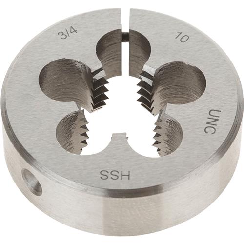 Image for Grizzly G6968 - HSS Round Adjustable Split Die - 3/4"-10 x 2"