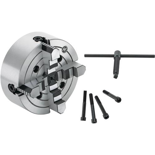 Image for Grizzly G9867 - 10" 4-Jaw Plain Back Independent Chuck