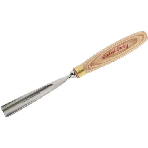 Image for Robert Sorby H0524 - Straight Gouge Woodcarving Chisel #9 Sweep 3/4 Inch