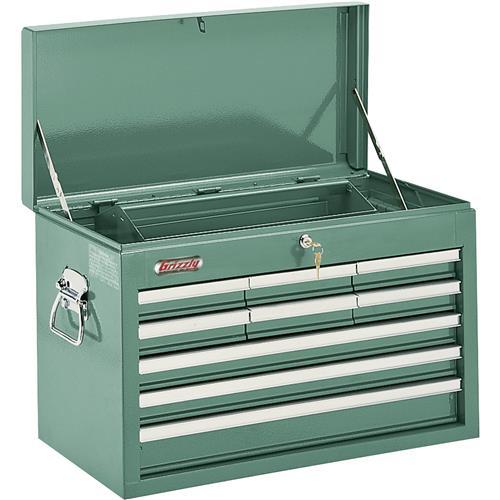 Image for Grizzly H0839 - 9-Drawer Top Chest with Ball Bearing Slides