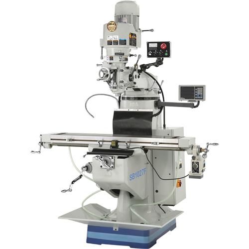 Image for South Bend SB1027F - 9" x 48" Electronic Variable-Speed 3 HP Turret Mill with DRO