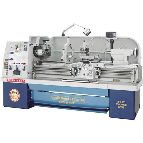 Image for South Bend SB1057F - 18" x 60" Gearhead Lathe with Fagor DRO
