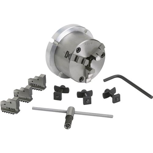 Image for Grizzly T10054 - 3-1/4" 3-Jaw Chuck for 4" Rotary Table