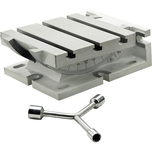 Image for Grizzly T10221 - 7" x 7" Horizontal / Vertical T Slot Tilting Table