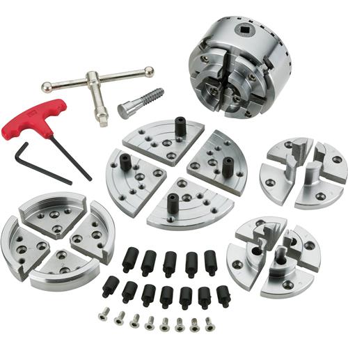 Image for Grizzly T10809 - 3-3/4" Wood Lathe Chuck Set