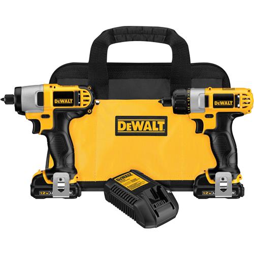 Image for DeWalt T22283 - 12V Li-Ion Screwdriver/Impact Combo Kit