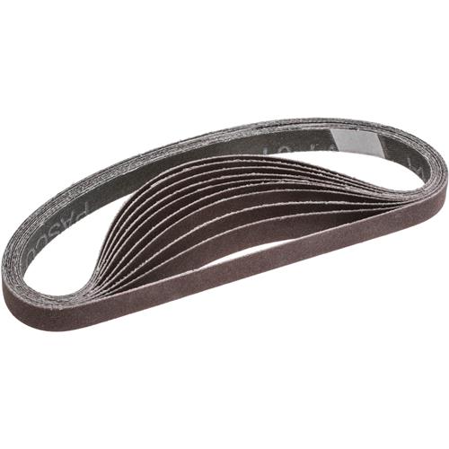 Image for Grizzly T25729 - 1/2" x 18" A/O Sanding Belt 60 Grit, 10 pk.