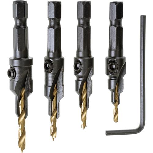 Image for Milescraft T26913 - Counter Bit Set, 4 pc.