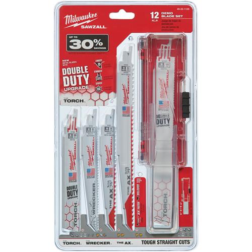 Image for Milwaukee T28180 - Sawzall Blade Assortment - 12 Pc