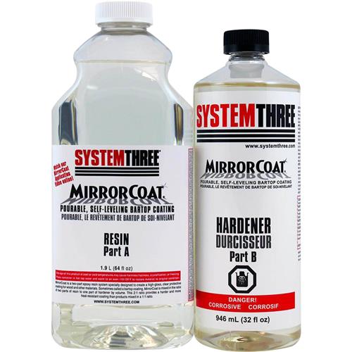 Image for System Three T30563 - Mirror Coat Kit, 3 Quart