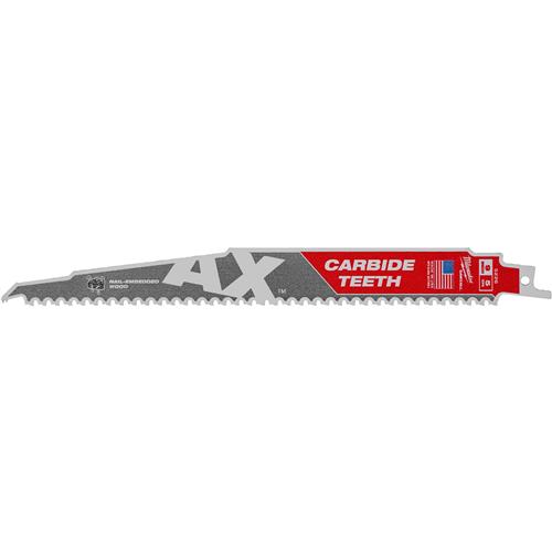 Image for Milwaukee T31224 - SAWZALL AX 9" Carbide Teeth Saw Blade