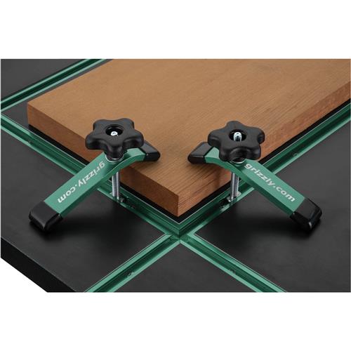 Image for Grizzly T31827 - Aluminum 5" Hold Down Clamps For T-Slot Table, 2 Pk.
