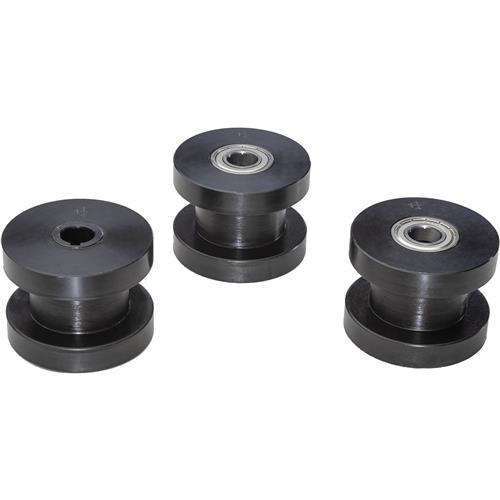 Image for Grizzly T33047 - Square Tube Rollers, 1-1/4"