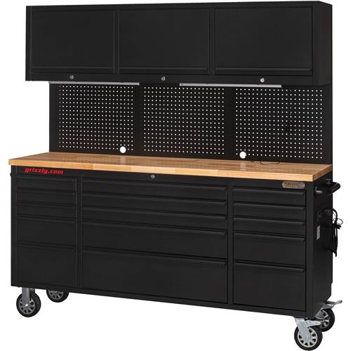 Image for Grizzly T33276 - 72" 15-Drawer Ultimate Rolling Tool Cabinet