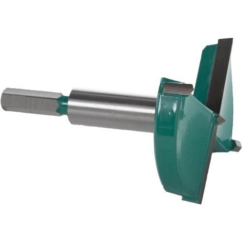 Image for Grizzly PRO T33754 - 2-5/8" Tungsten Carbide Hex Shank Forstner Bit