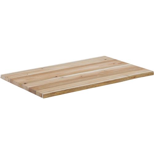 Image for Grizzly T33898 - 1.5" Acacia Wood Butcher Block Live Edge - Unfinished, 30" W x 72" D
