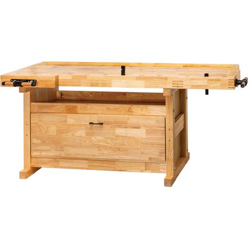 Image for 80" Euro-Style Butcher Block Workbench w/ Cabinet